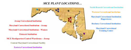 Map of MCE locations from 2011 report.